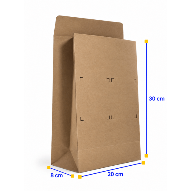 Envelope de papel kraft E-commerce PP